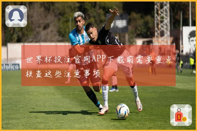 世界杯投注官网APP下载前需要重点核查这些注意事项