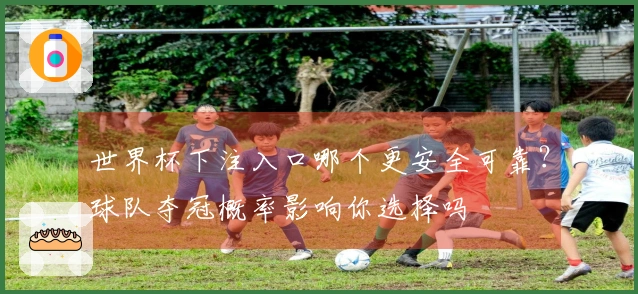世界杯下注入口哪个更安全可靠？球队夺冠概率影响你选择吗